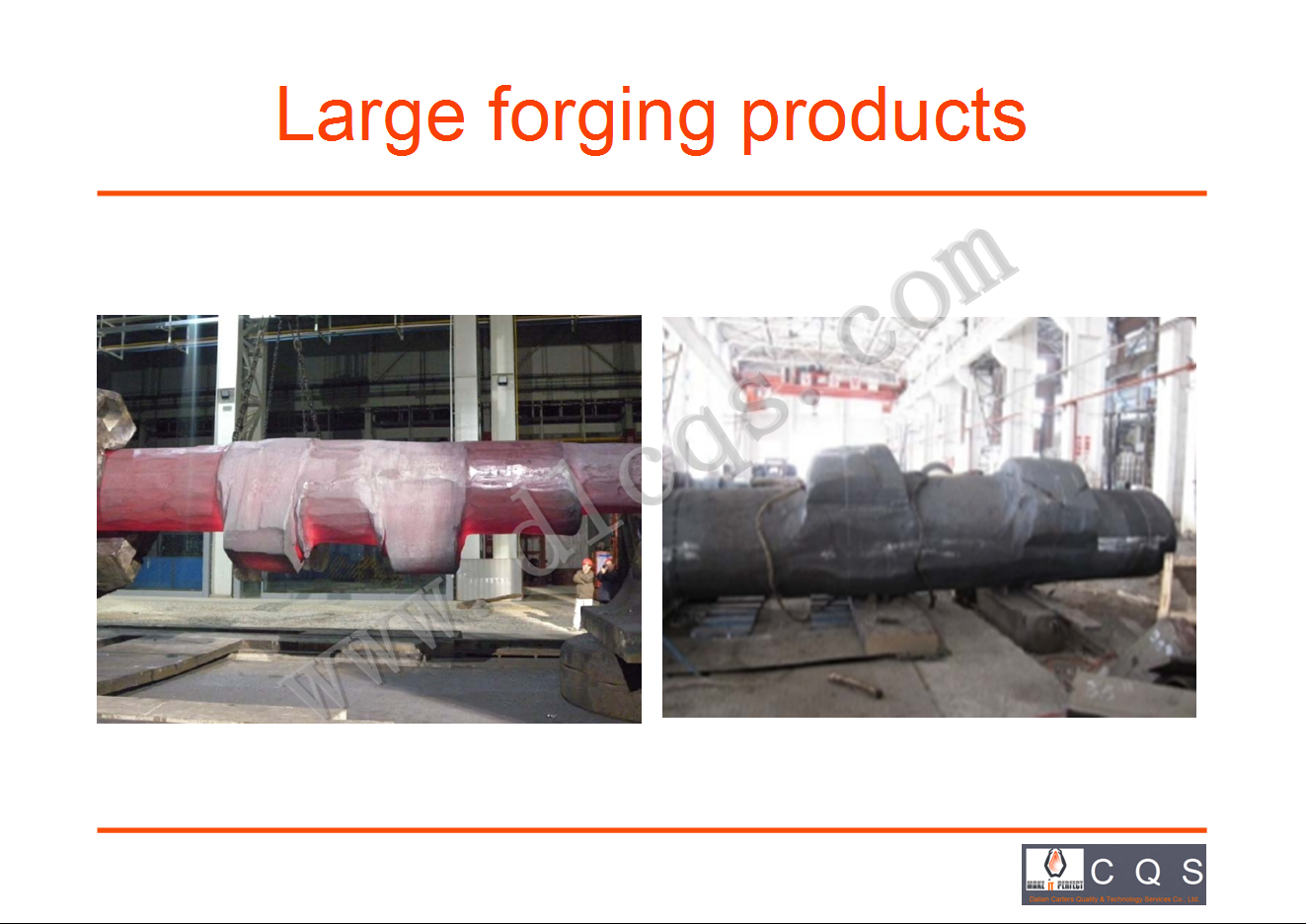 LARGE FORGING PRODUCTS