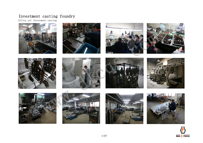 SILICA SOL (LOST WAX) PRECISION CASTINGS