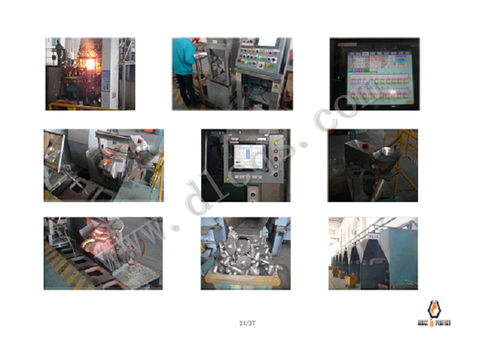 AUTOMATIC MOLDING LINE CASTING FOUNDRY