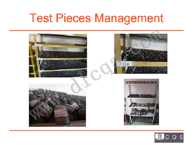 STANDARD SAMPLES MANAGEMENT