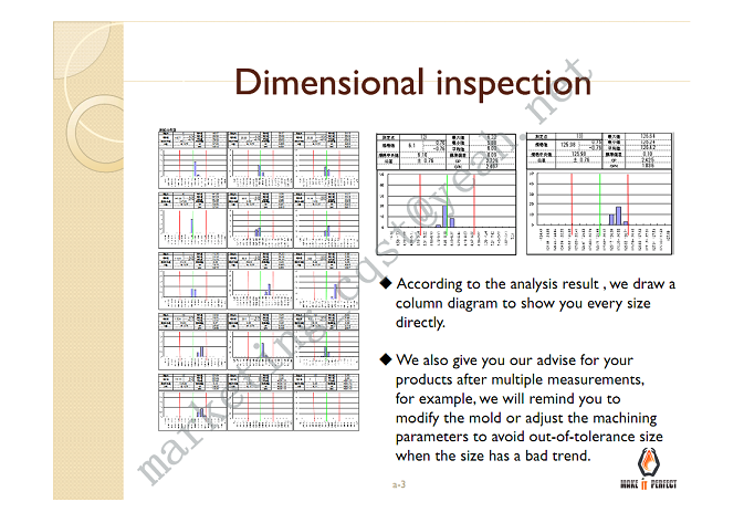 DIMENSIONS INSPECTION