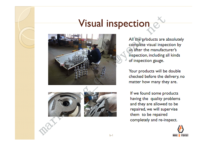 VISUAL INSPECTION