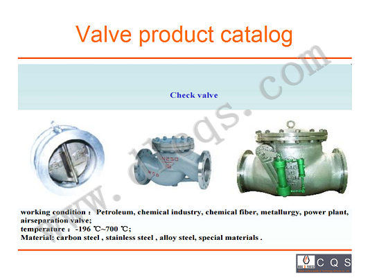 HIGH PRESSURE VALVE PRODUCTS