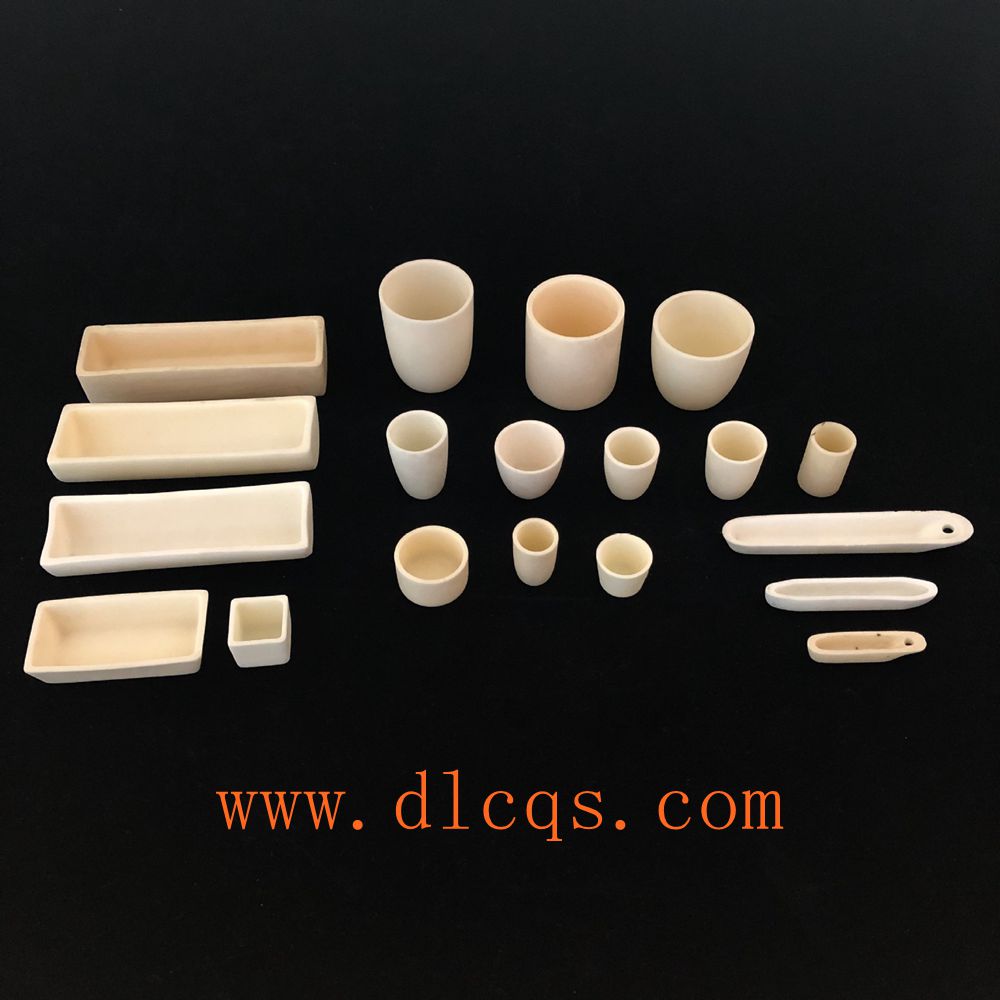 Alumina ceramic crucible