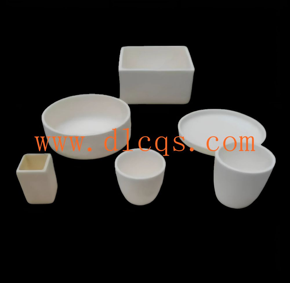 Alumina ceramic crucible