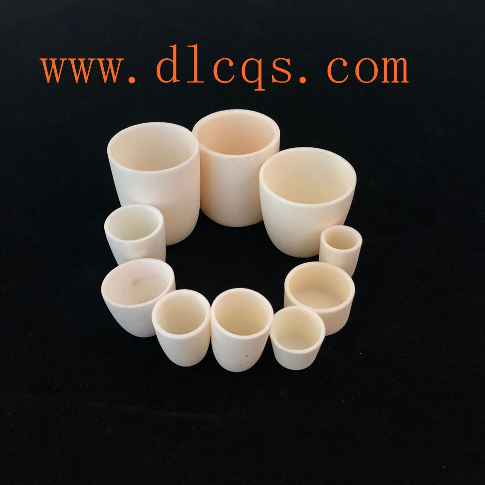 Alumina ceramic crucible